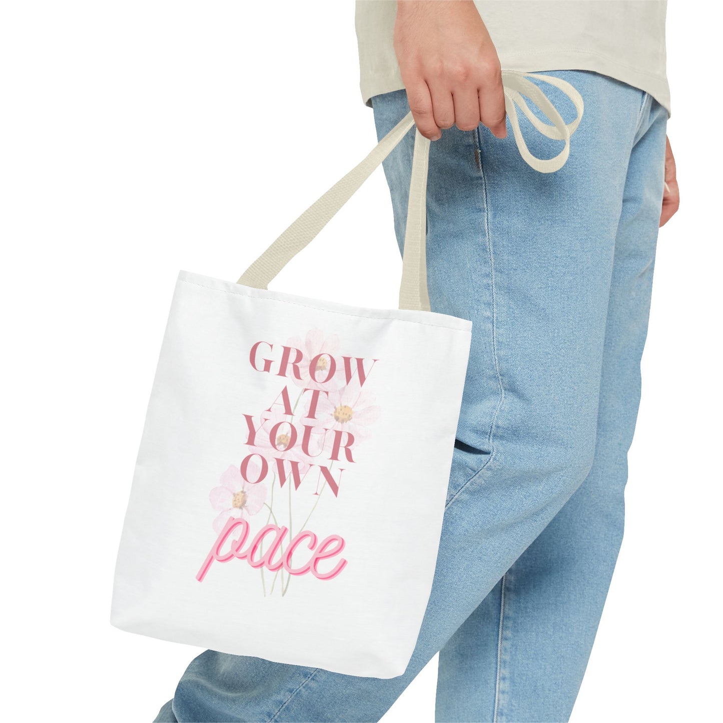 Grow At Your Own Pace Tote Bag