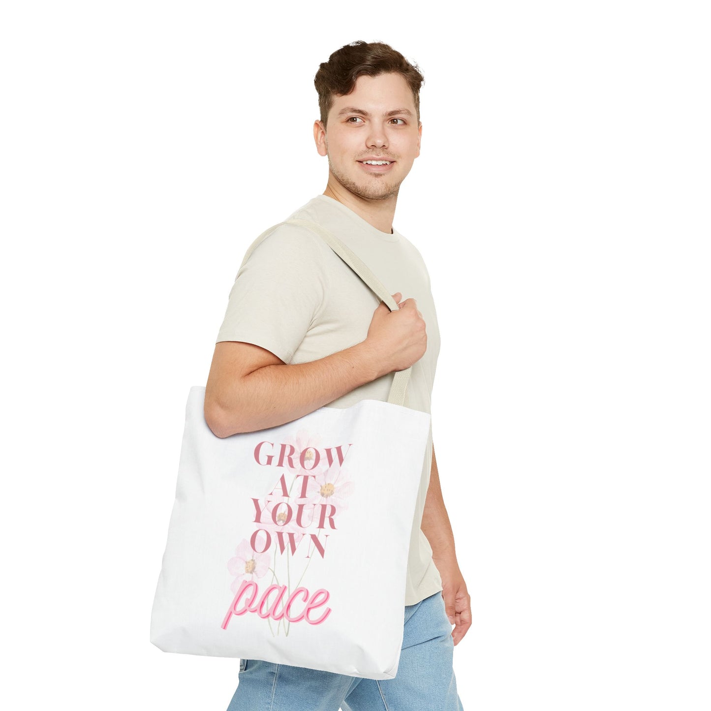 Grow At Your Own Pace Tote Bag